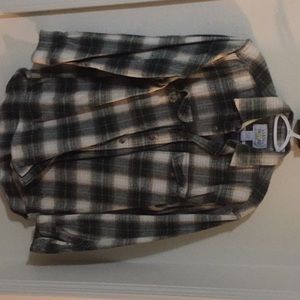 Flannel button down